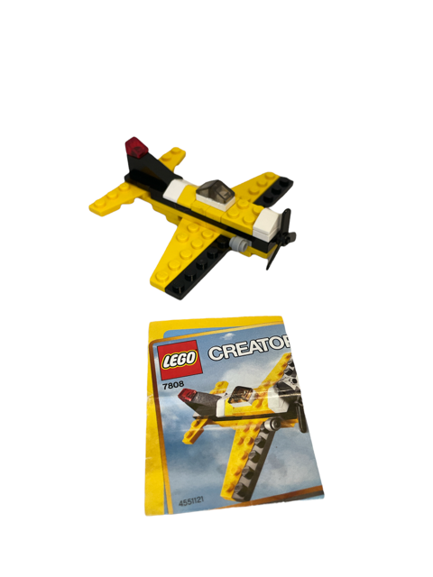 7808: Yellow Airplane