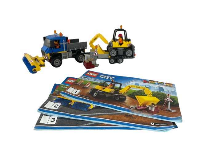 60152: LegoSweeper & Excavator