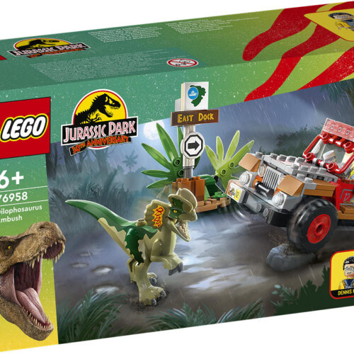 76958 LEGO Jurassic World Dilophosaurus hinderlaag
