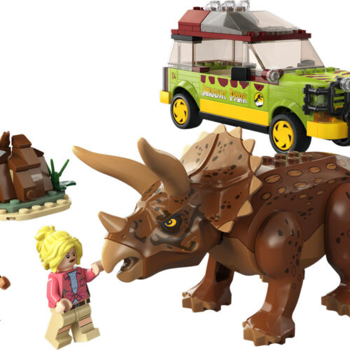 76959 LEGO Jurassic World Triceraptops onderzoek
