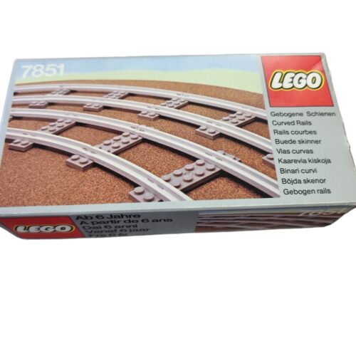 7851 8 Curved Rails Gray