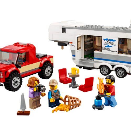 60182: Pickup & Caravan