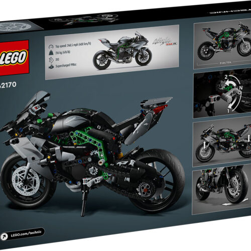 LEGO 42170 Technic Kawasaki Ninja H2R motor