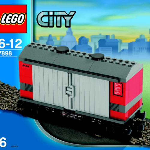LEGO 7898: Cargo Train Deluxe E