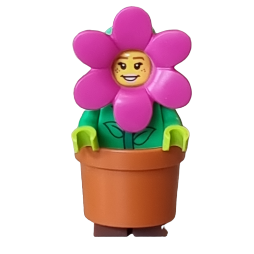 Flowerpot Girl, Series 18 (Minifigure Only without Stand and Accessories)