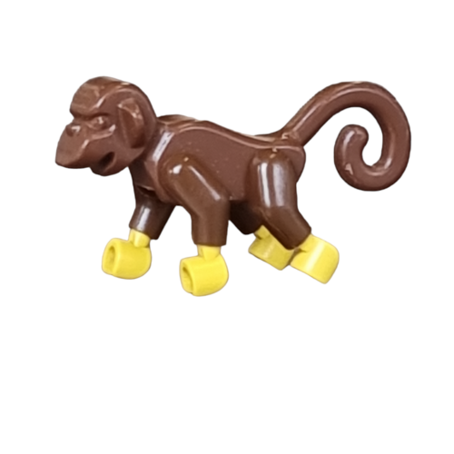 2550c01 Monkey with Yellow Hands and Feet