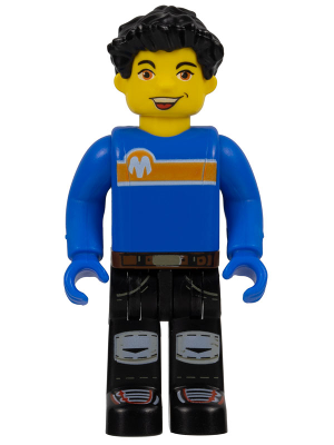 LEGO cre003: Max, Blue Torso, Black Legs