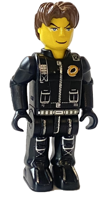 LEGO JS020: Jack Stone – Black Jacket, Black Legs