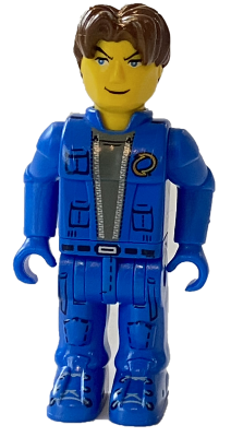 LEGO js026:  Jack Stone – Blue Jacket, Blue Pants