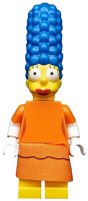 LEGO sim029: Date Night Marge, The Simpsons, Series 2 (Minifigure Only without Stand and Accessories)