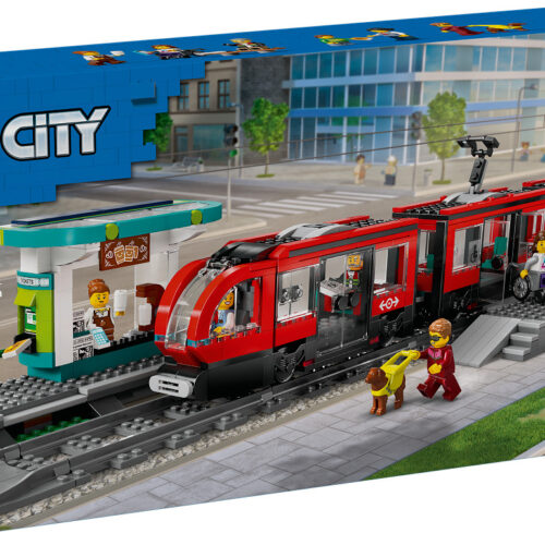 LEGO 60423 LEGO City Stadstram en station Nieuw in doos!