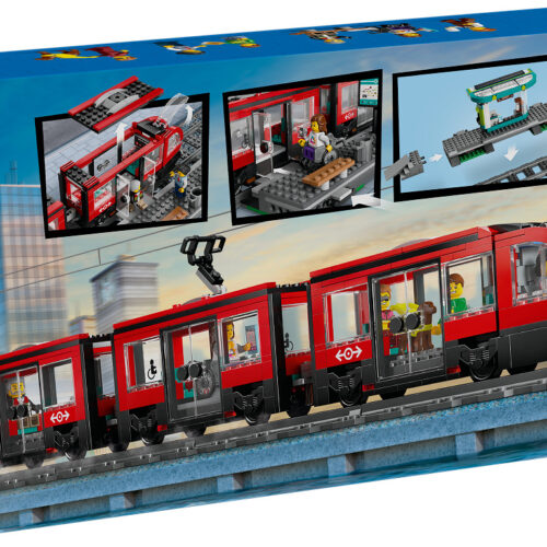 LEGO 60423 LEGO City Stadstram en station Nieuw in doos!