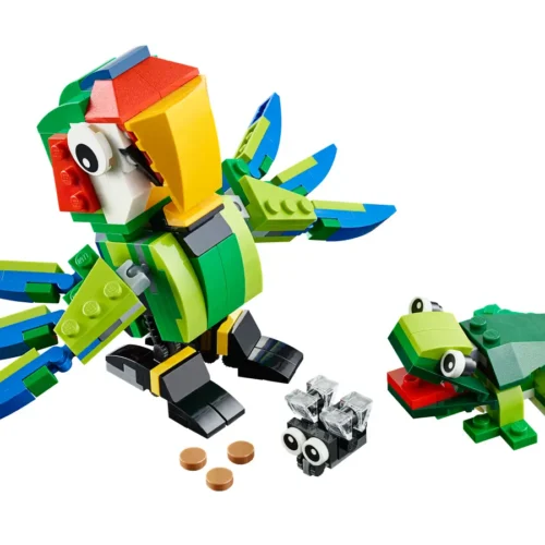 LEGO 31031:  Regenwoud-dieren