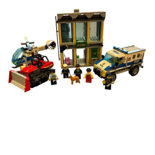 LEGO 60140: Inbraak bulldozer