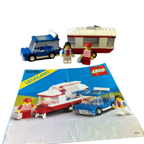 LEGO 6590: Auto met caravan