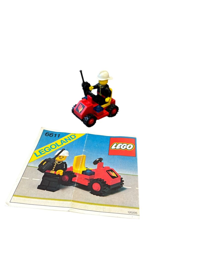 LEGO 6611: Auto van de brandweercommandant - Afbeelding 2