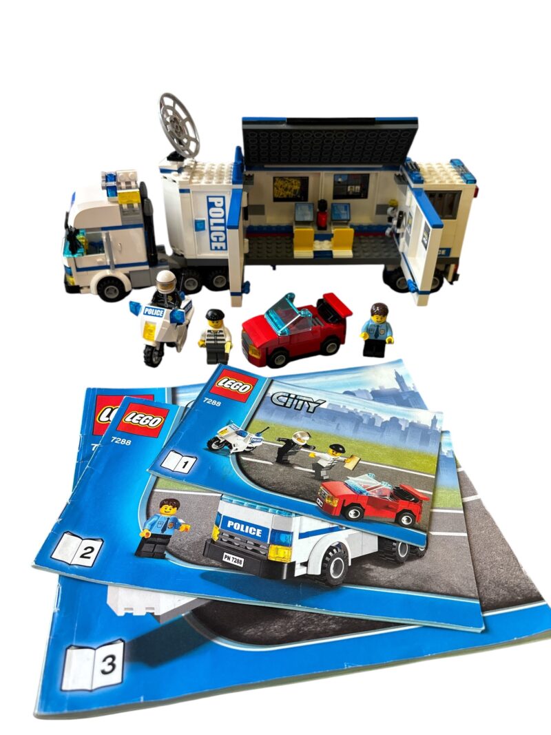 LEGO 7288: Commandowagen van de Politie - Afbeelding 2