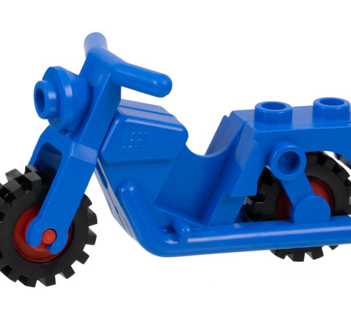 LEGO x81c01: Motorfiets blauw