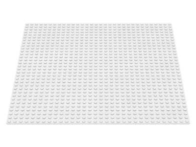 LEGO 3811: Baseplate 32×32 White