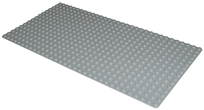 LEGO 3857: Light Gray Baseplate 16 x 32