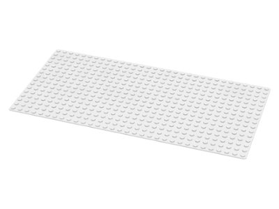 LEGO 3857: White Baseplate 16 x 32