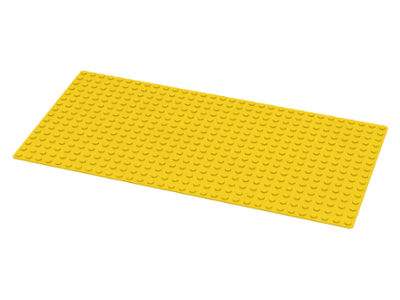 LEGO 3857: Yellow Baseplate 16 x 32