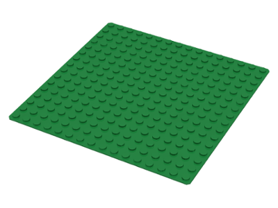 LEGO 3867: Green Baseplate 16 x 16