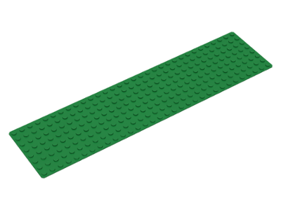 LEGO 4187: Green Baseplate 8 x 32