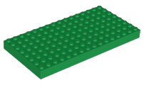 LEGO 4204: Green Brick 8 x 16