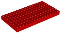 LEGO 4204: Red Brick 8 x 16