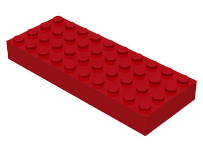 LEGO 6212: Red Brick 4 x 10