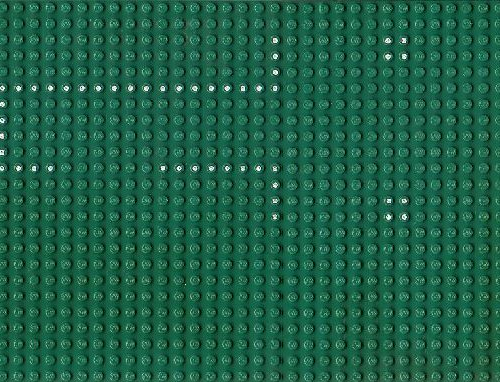 LEGO x244px2: Baseplate 24 x 40 with Set 370/585 Dots Pattern