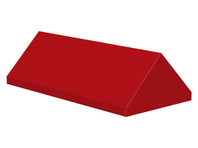 LEGO 3041: Red Slope 45 2 x 4 Double