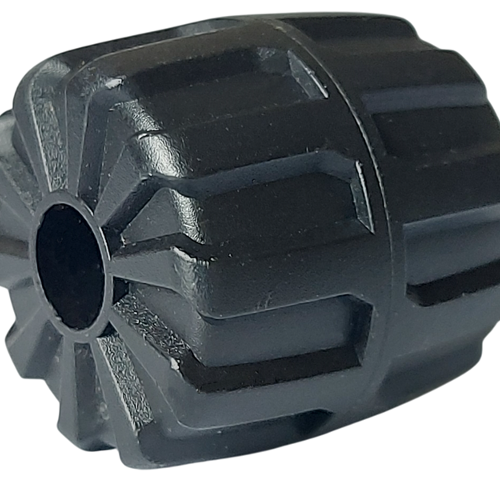 LEGO 6118: Black Wheel Hard Plastic Small (22mm D. x 24mm)