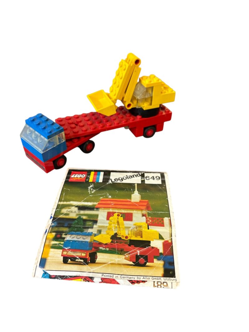 LEGO 649: Low-Loader with Excavator - Afbeelding 2