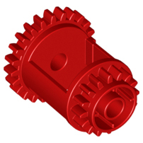 LEGO 6573: Red Technic, Gear Differential 24-16 Tooth