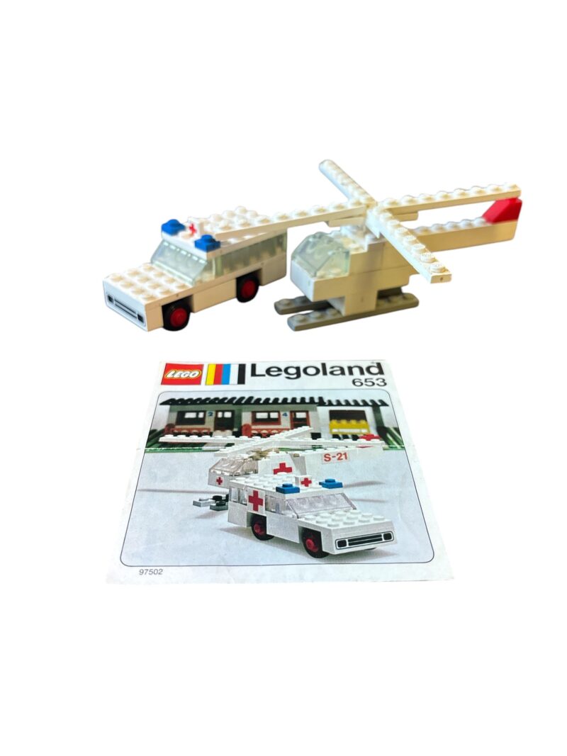 LEGO 653: Ambulance and Helicopter - Afbeelding 2