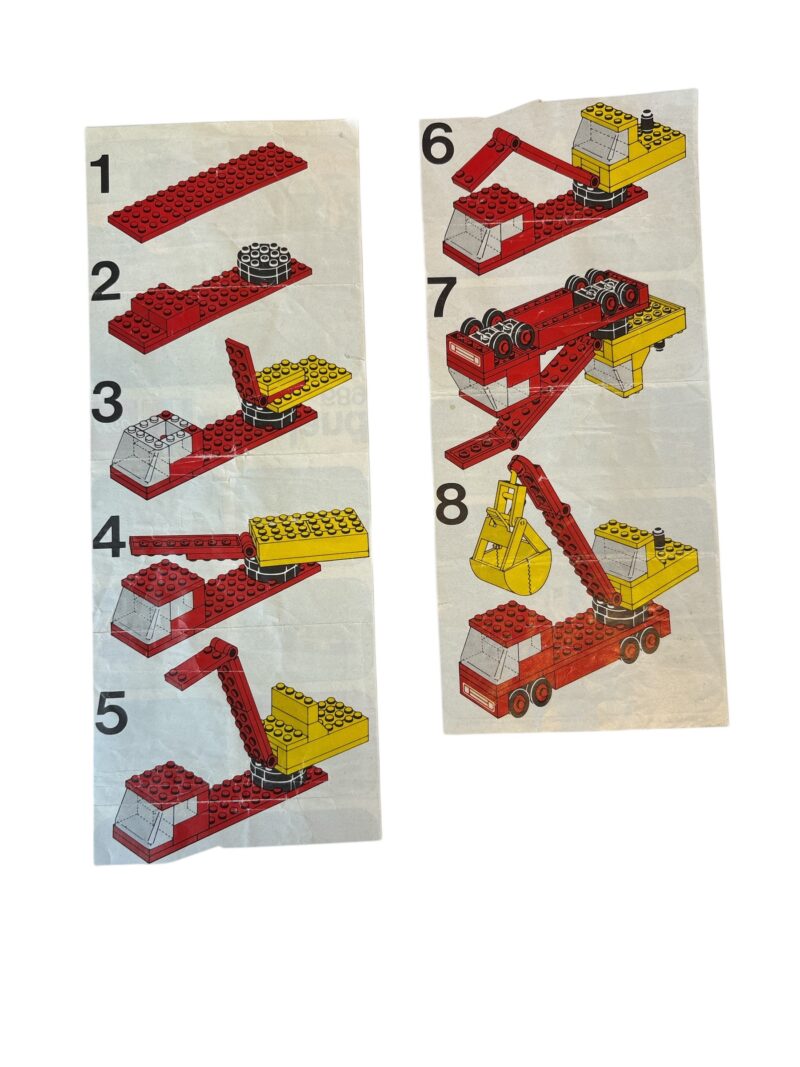 LEGO 689 and 410: Truck & Shovel and Payloader - Afbeelding 2