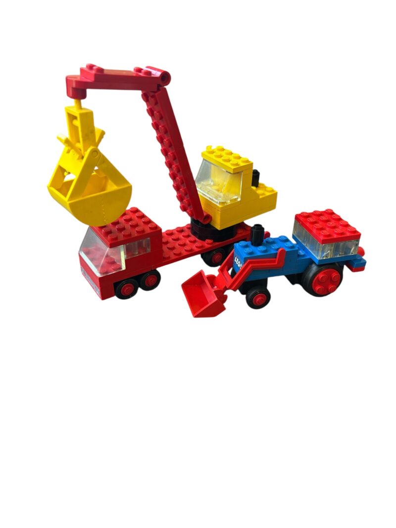 LEGO 689 and 410: Truck & Shovel and Payloader