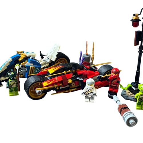 LEGO 70667: Kai’s Blade Cycle & Zane’s Snowmobile
