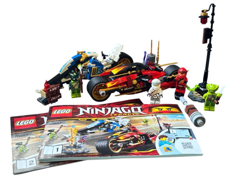 LEGO 70667: Kai's Blade Cycle & Zane's Snowmobile - Afbeelding 2