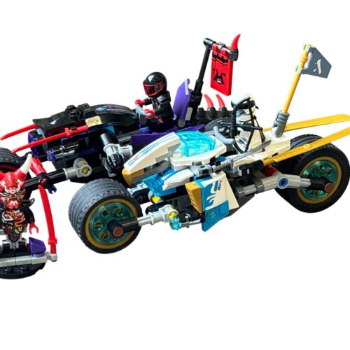 LEGO 70667: Kai’s Blade Cycle & Zane’s Snowmobile
