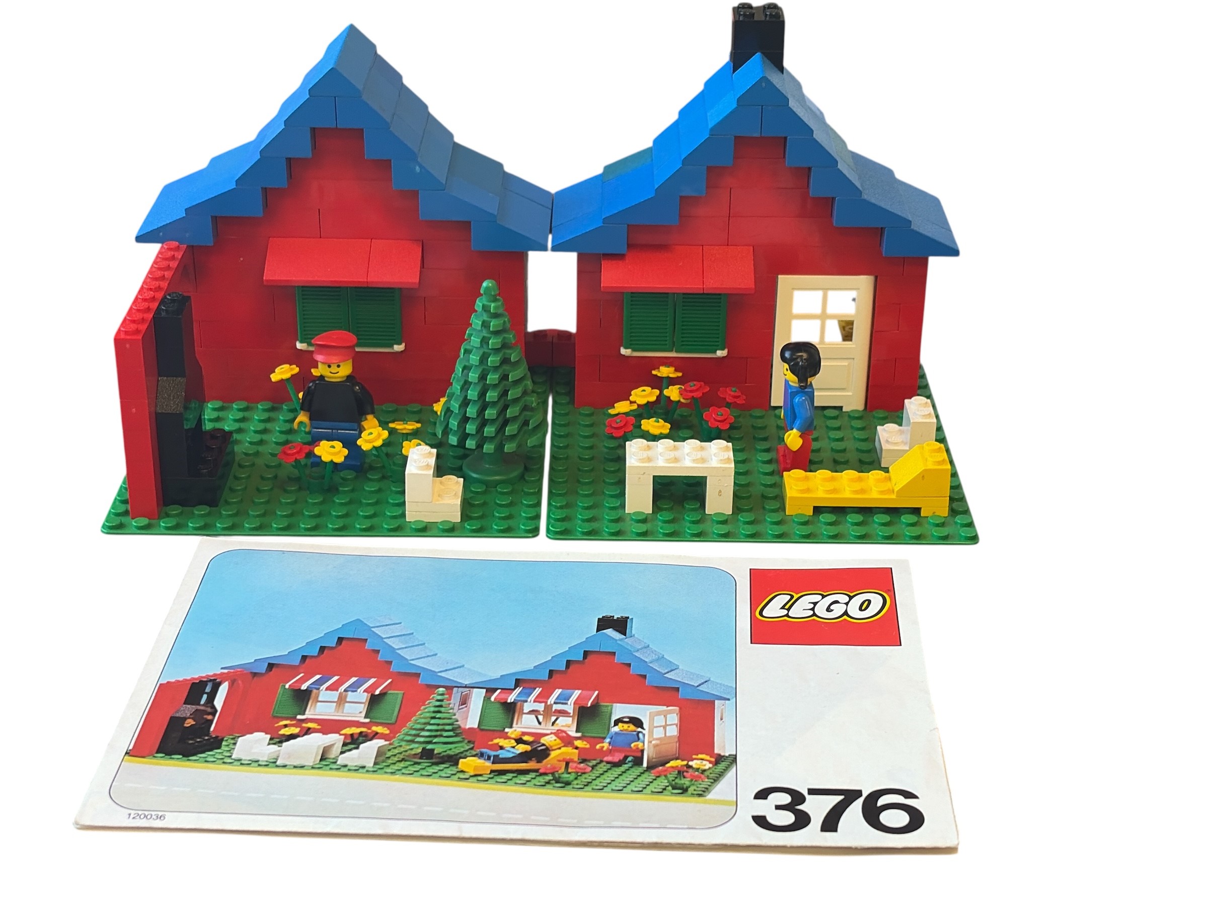 LEGO 376: Town House with Garden - Afbeelding 2