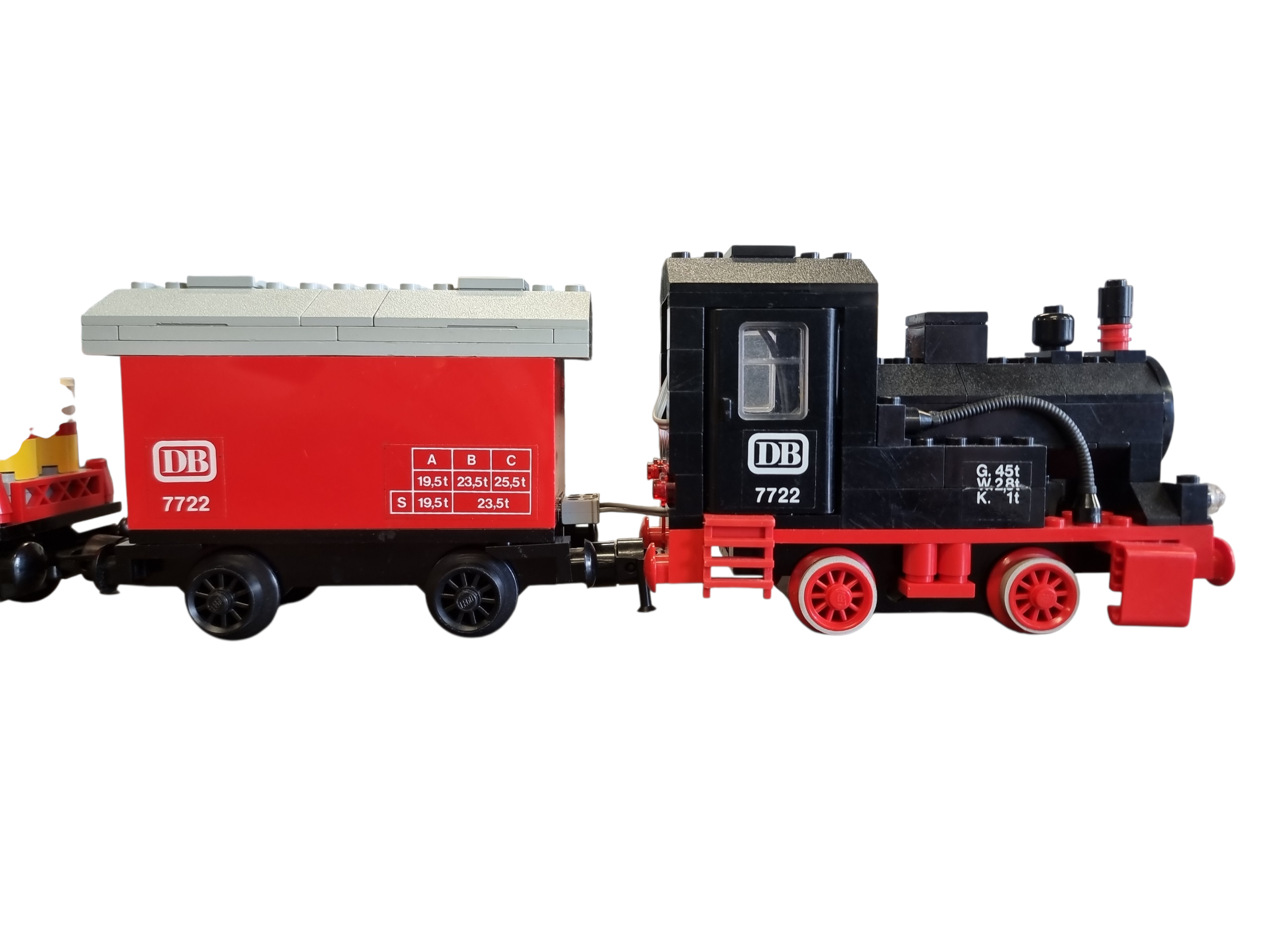 7722 Lego stoomvrachttrein - Afbeelding 3