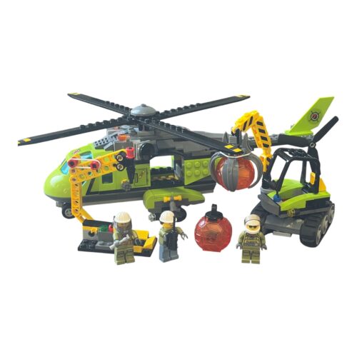 LEGO 60123: Volcano Supply Helicopter
